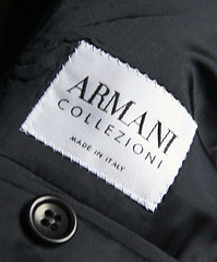 giorgio armani suits, armani logo