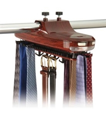 Rotating Necktie Rack & Necktie Storage